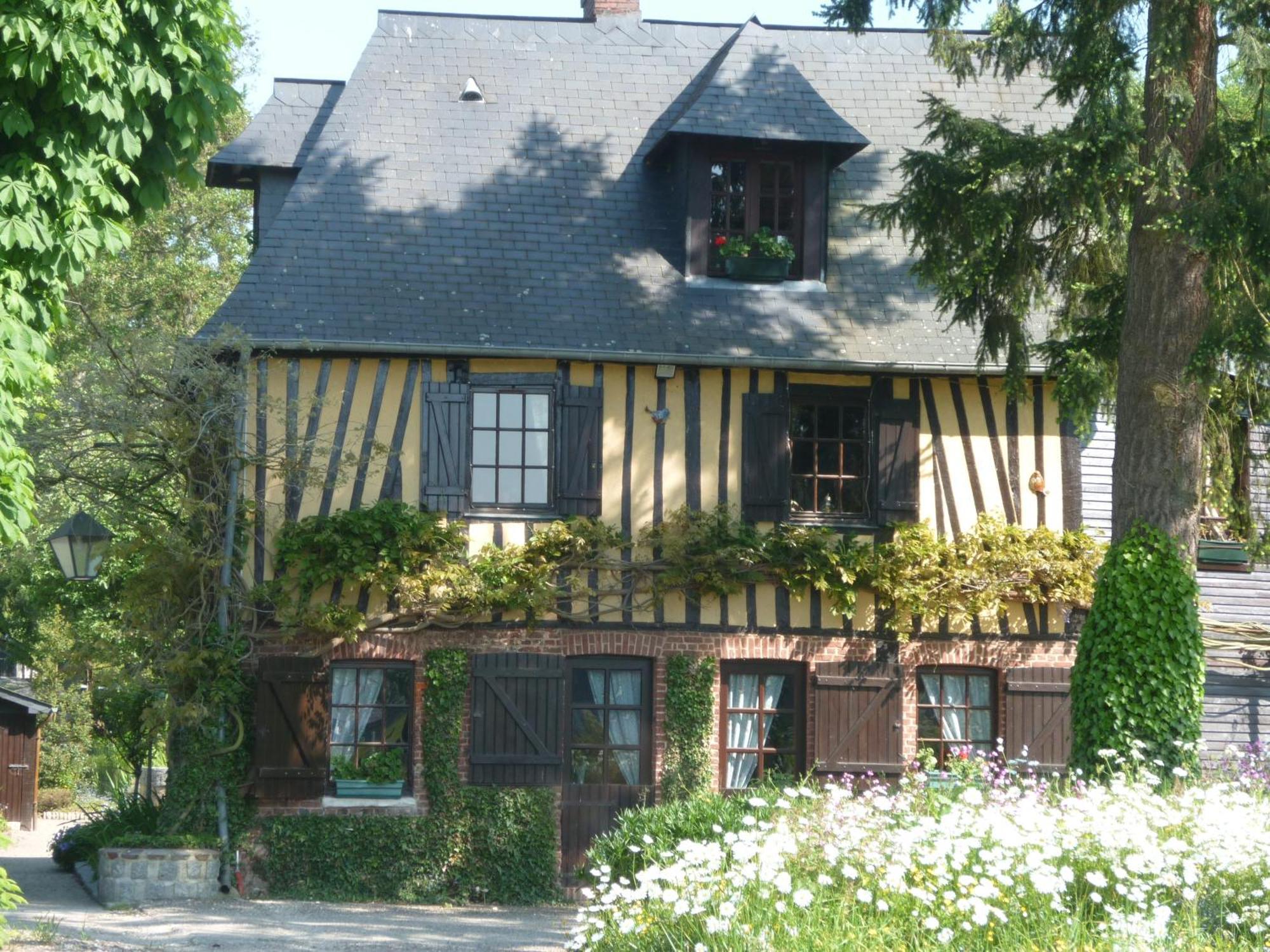 Auberge Du Val Au Cesne Saint-Clair-sur-les-Monts Exteriör bild